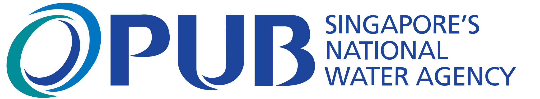 A blue and white logo of the ub bank.